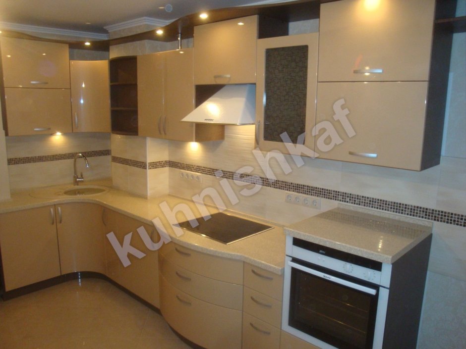 Кухня 8 6 кв м с вентиляционным коробом икеа