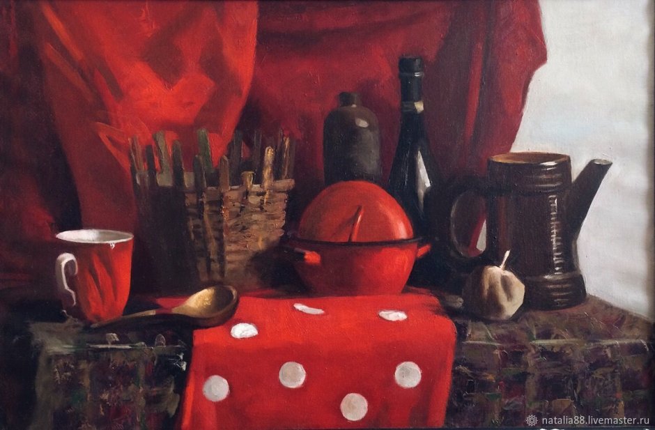 Анастасия Ярошевич, "красный натюрморт"