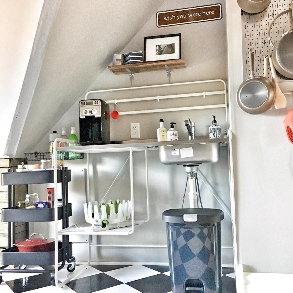 Мини кухня ikea Sunnersta