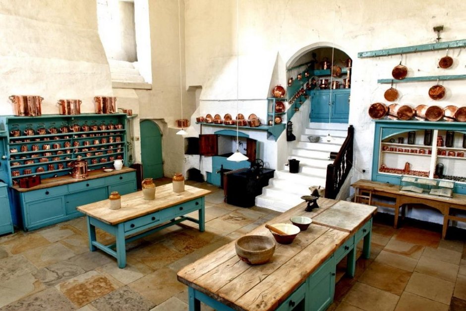 Кухня в стиле средневековой Англии