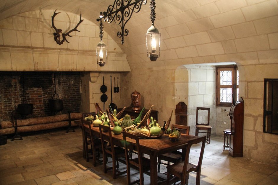 Кухня в Шенонсо замок