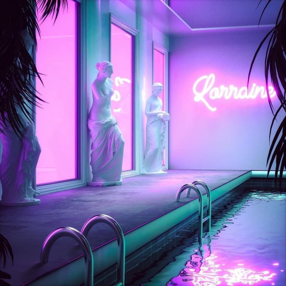 Vaporwave комната