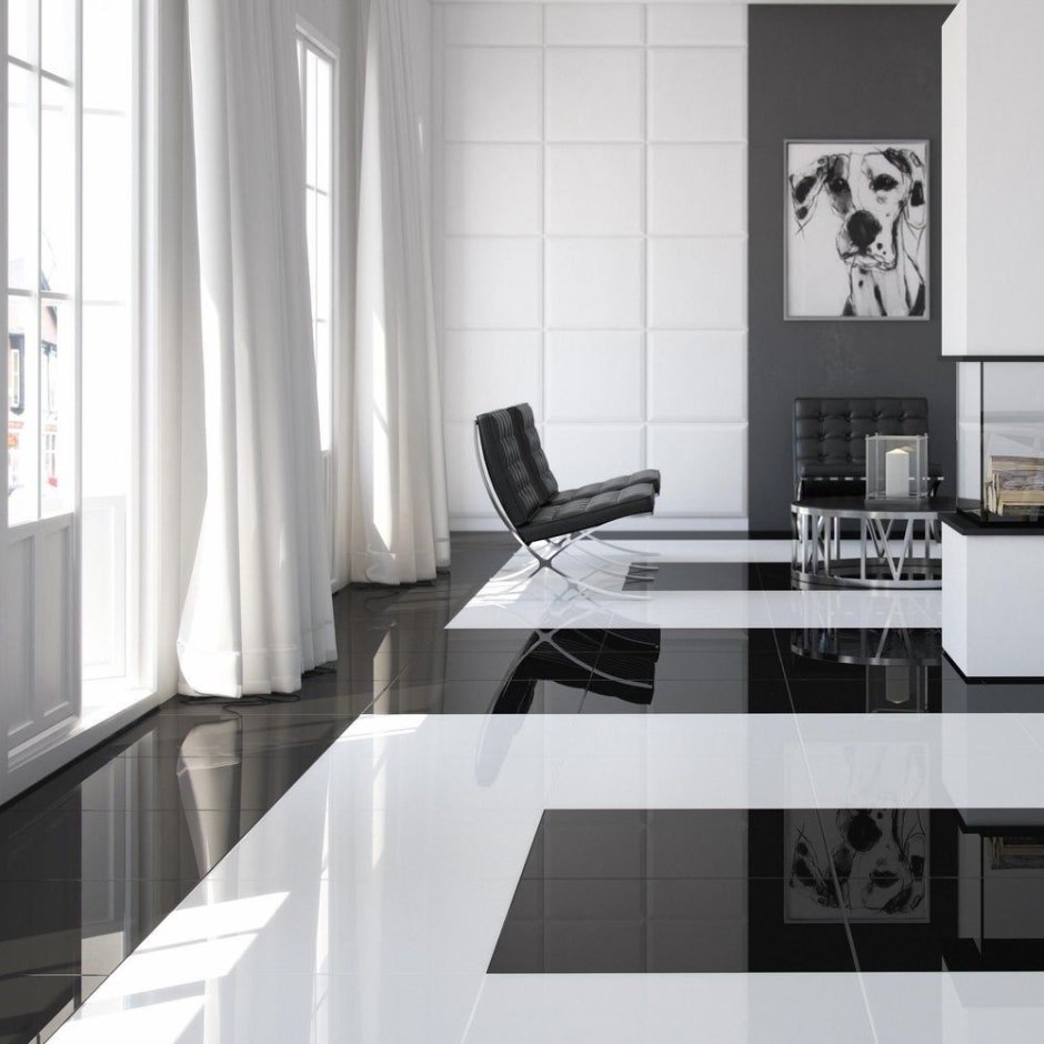 Керамогранит Floor Gres Black & White