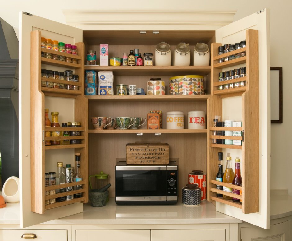 Шкаф для продуктов на кухню (57 фото)