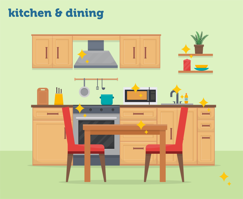 Картина кухня для детей