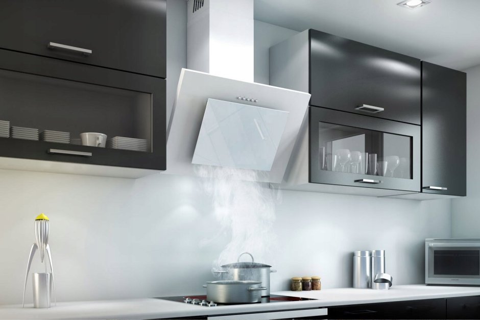 Каминная вытяжка FALMEC Spring Isola 600 80 BK