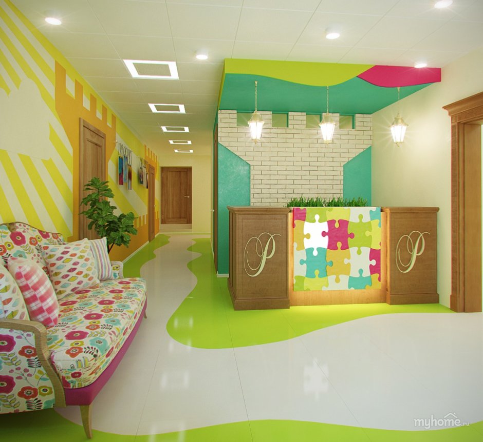 Цветовые решения в интерьере для детского сада