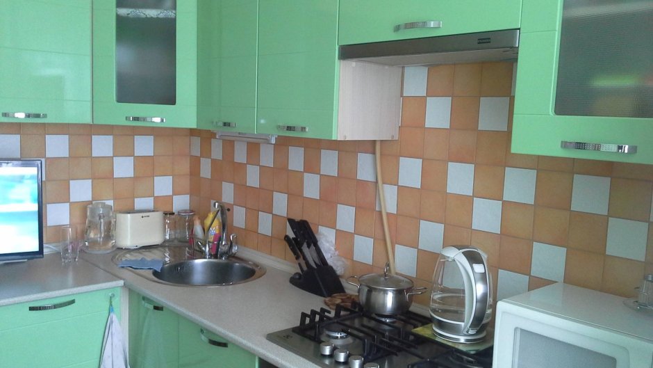 Обои для маленькой кухни моющиеся