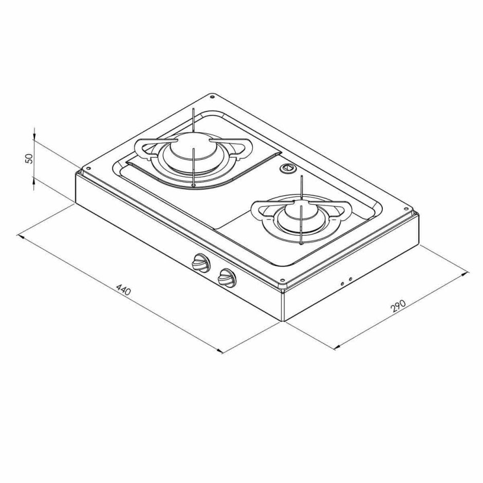 Газовая плита can PV 1320