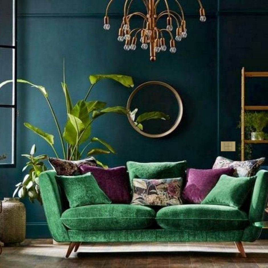 Изумрудные оттенки Dulux