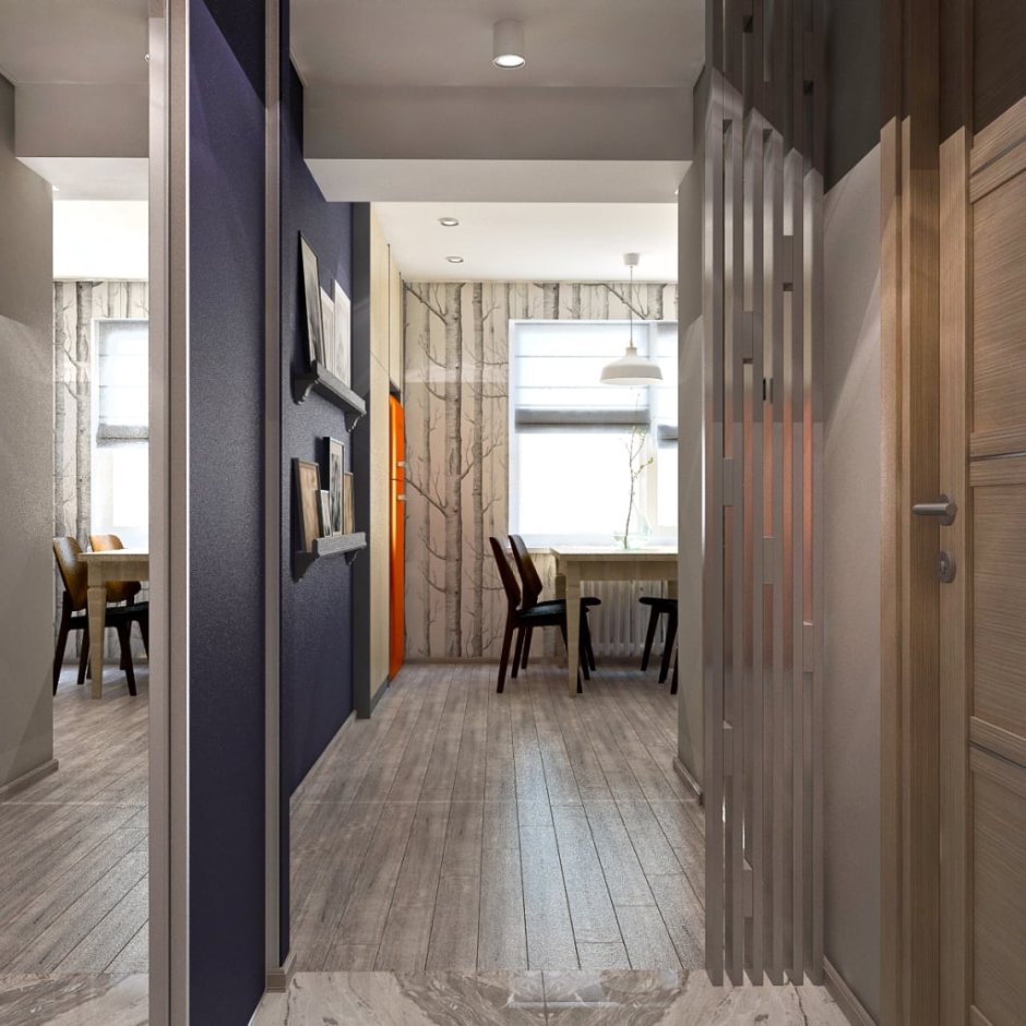 Обои в коридор