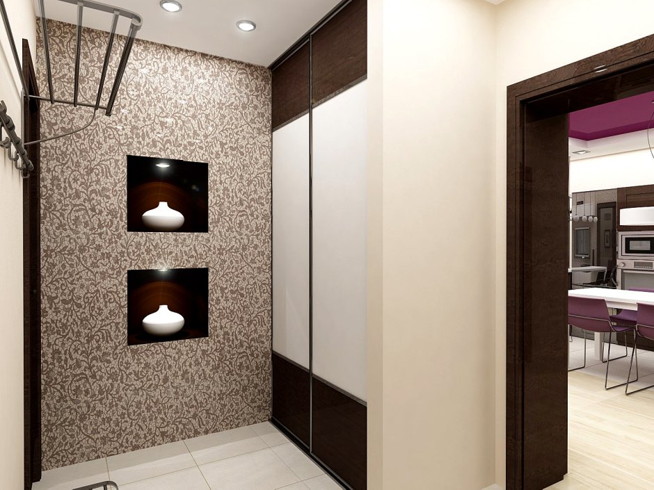 Межкомнатные длинный коридор