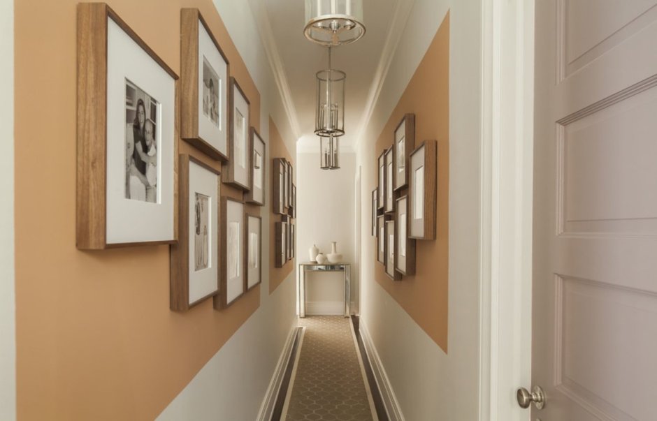 Визуальное расширение узкого коридора