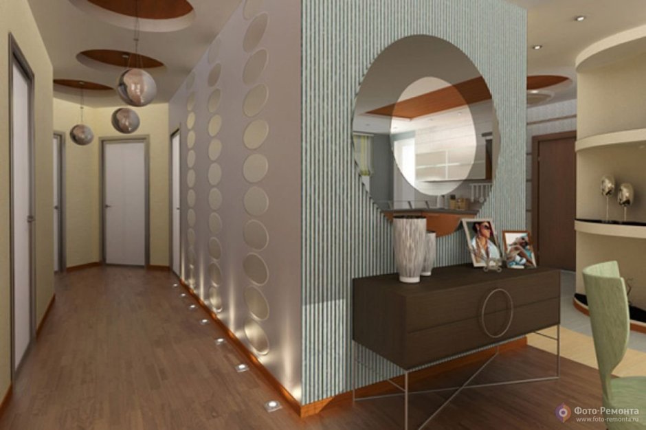 Прихожая для узкого коридора в брежневке