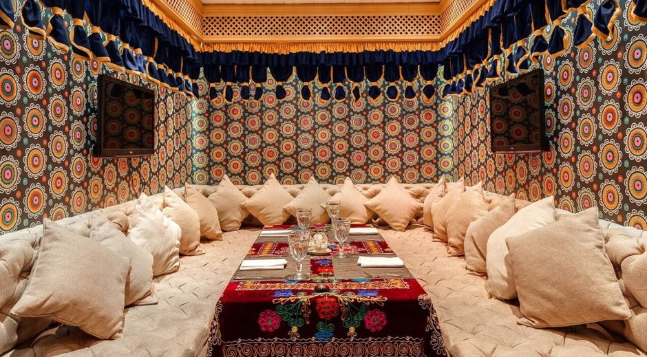 Чайхана узбекский дворик