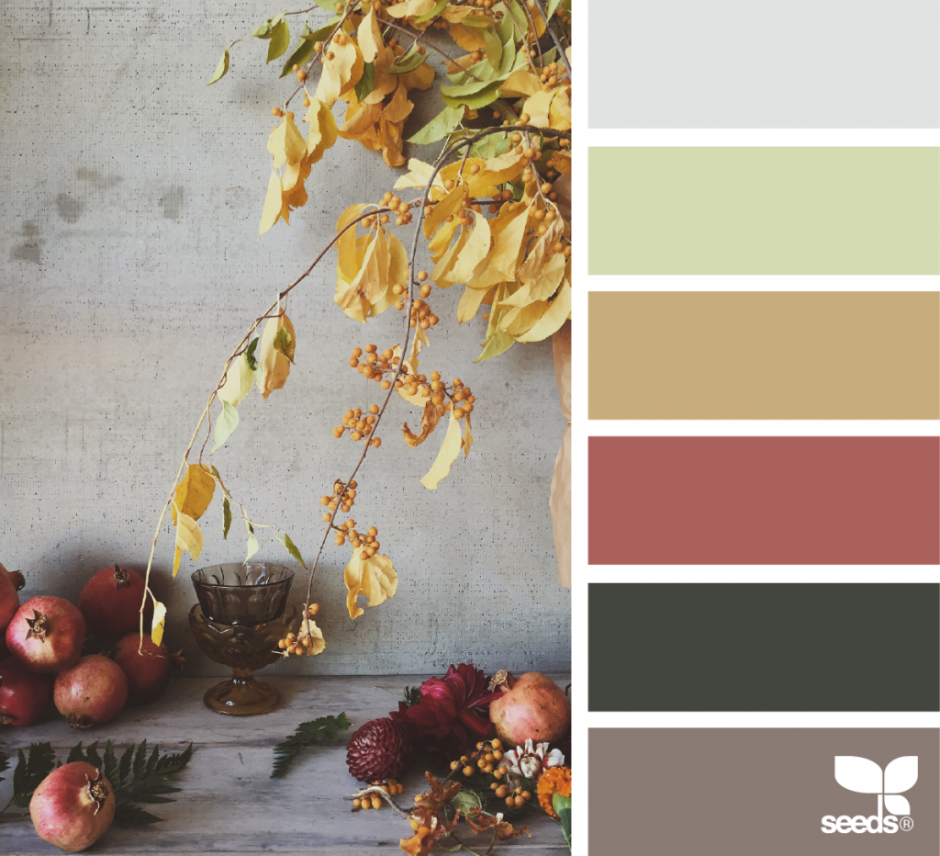 Стены цвета охры в интерьере