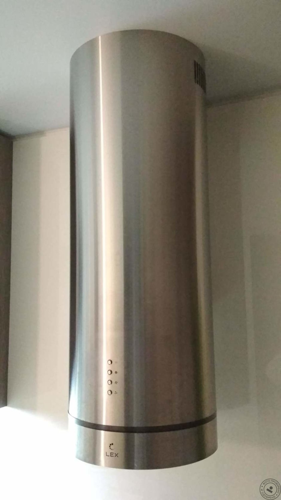 Каминная вытяжка Lex Tubo 350 inox