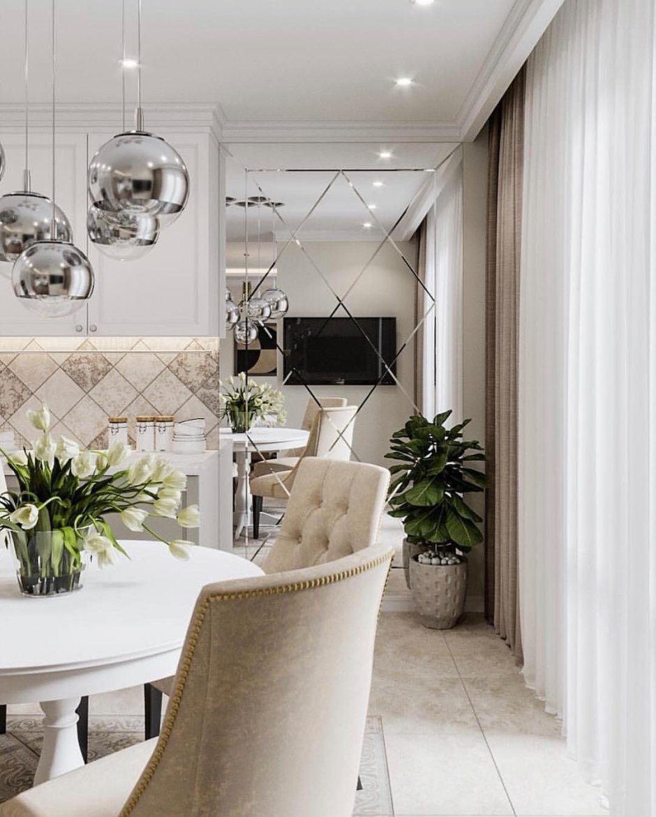 Кухня гостиная