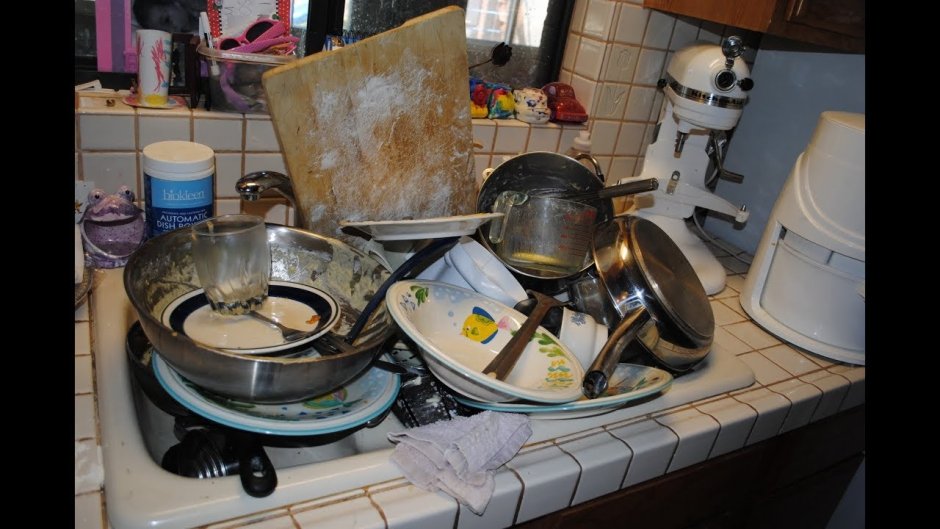Федорино горе грязная посуда