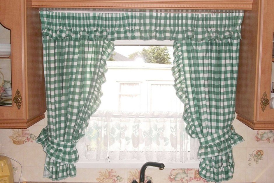 Занавески для кухни пошить самому