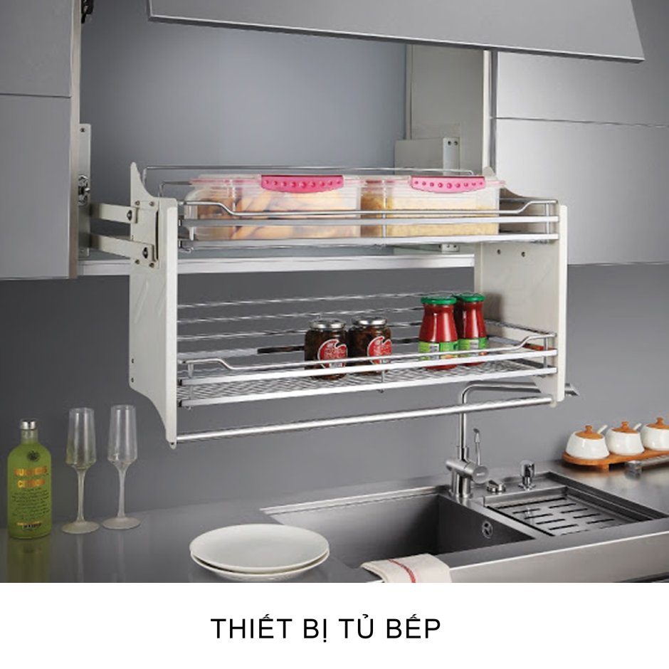 Выдвижная система vs Top Gate Pro (osa) для верхнего шкафа (450мм, высота 700-900мм)