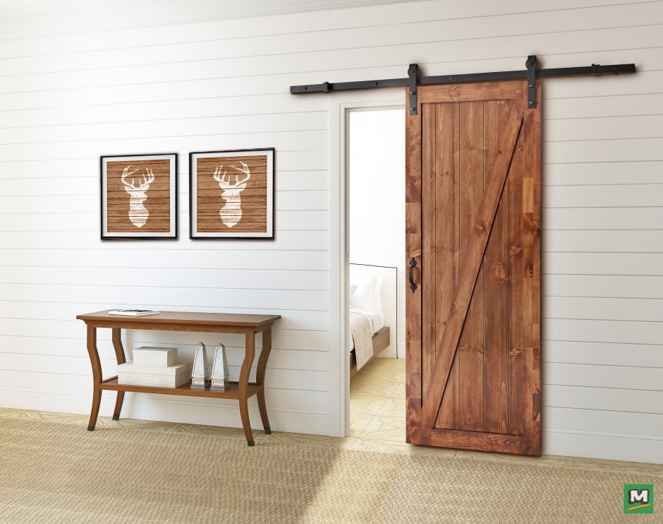 Амбарная дверь лофт