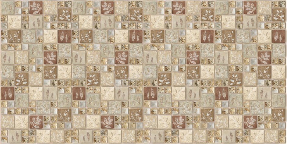 Панель ПВХ декоративная 480х955мм мозаика Касабланка