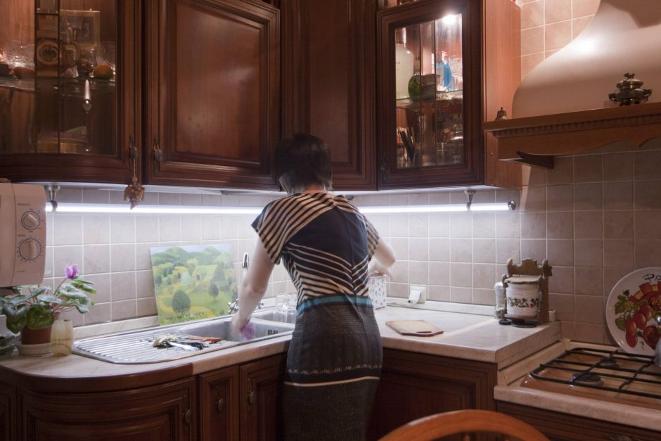 Диодная подсветка кухонного гарнитура