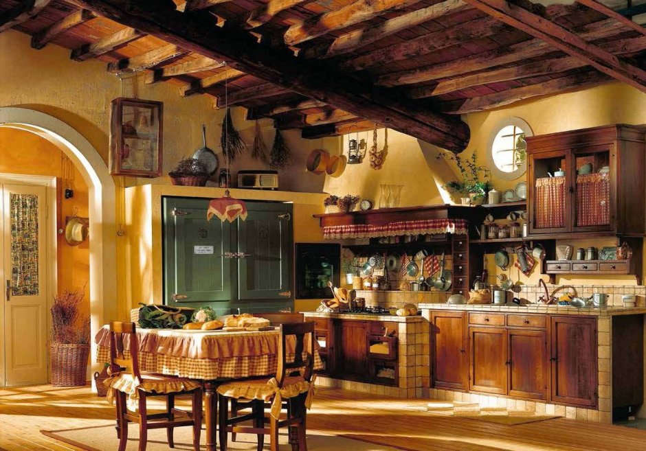 Кухня в романском стиле