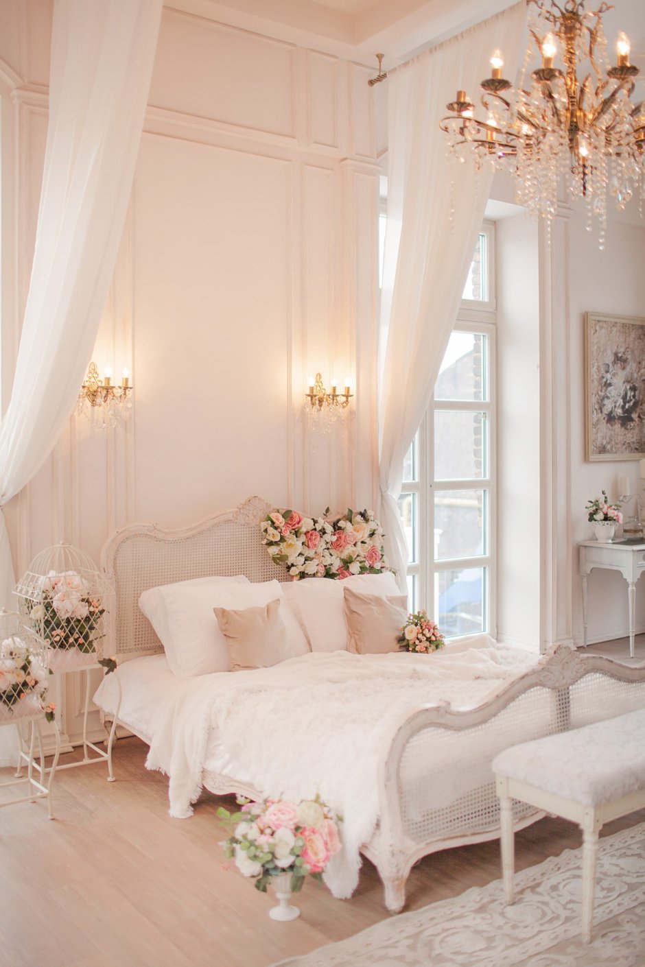 Спальня в будуарном стиле