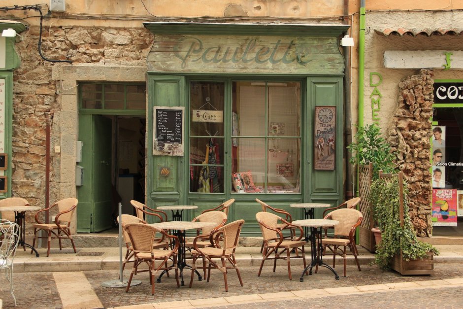 Прованс кафе уличное во Франции