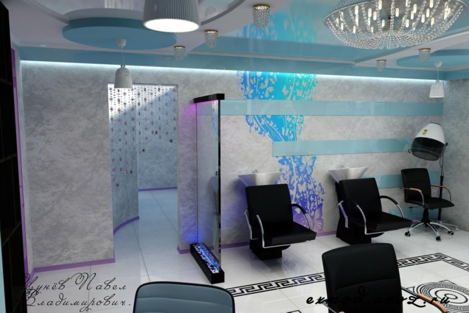 Зонирование студии маникюра