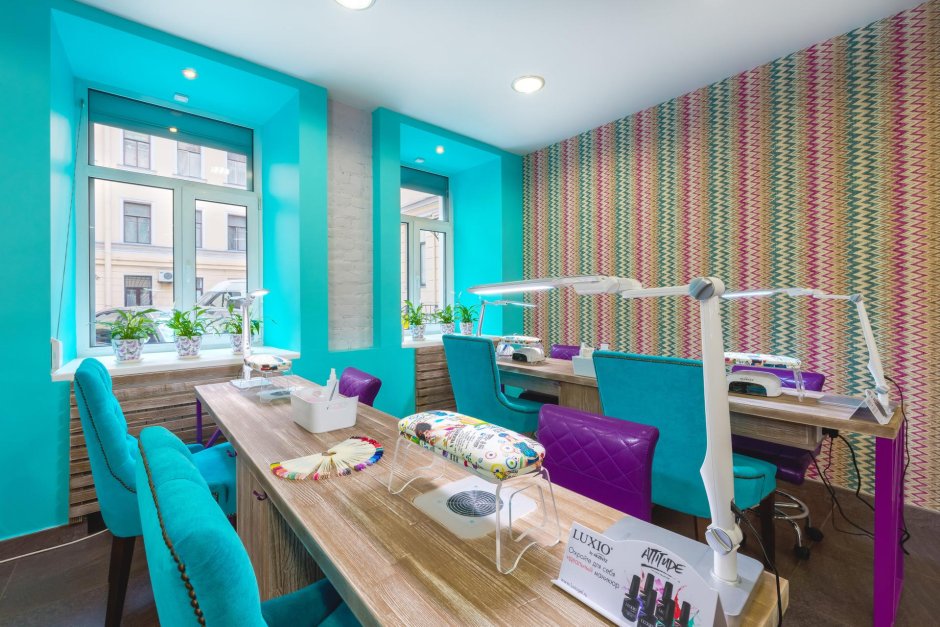 Зал маникюра и педикюра