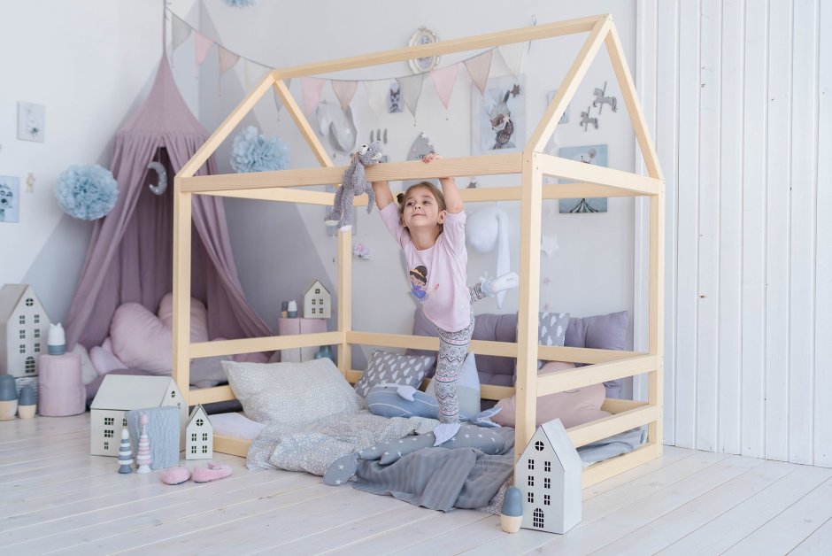 Проект детская кровать домик