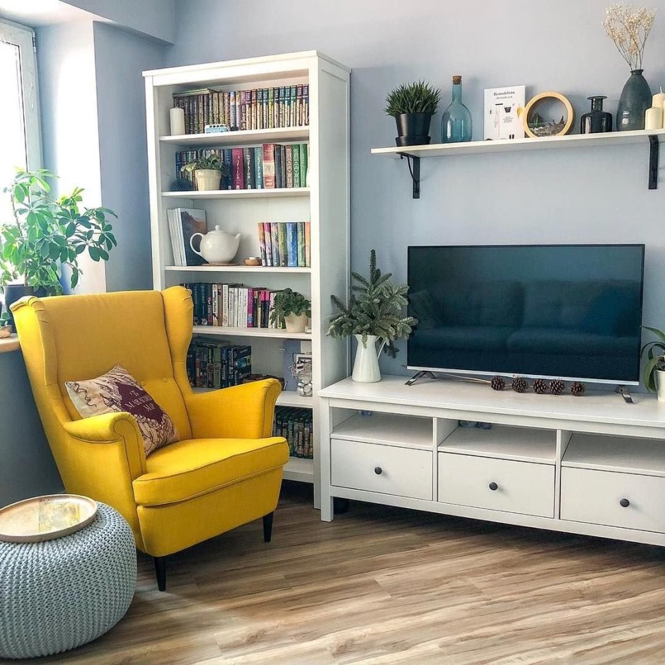 Гостиная-спальня ikea ХЕМНЭС