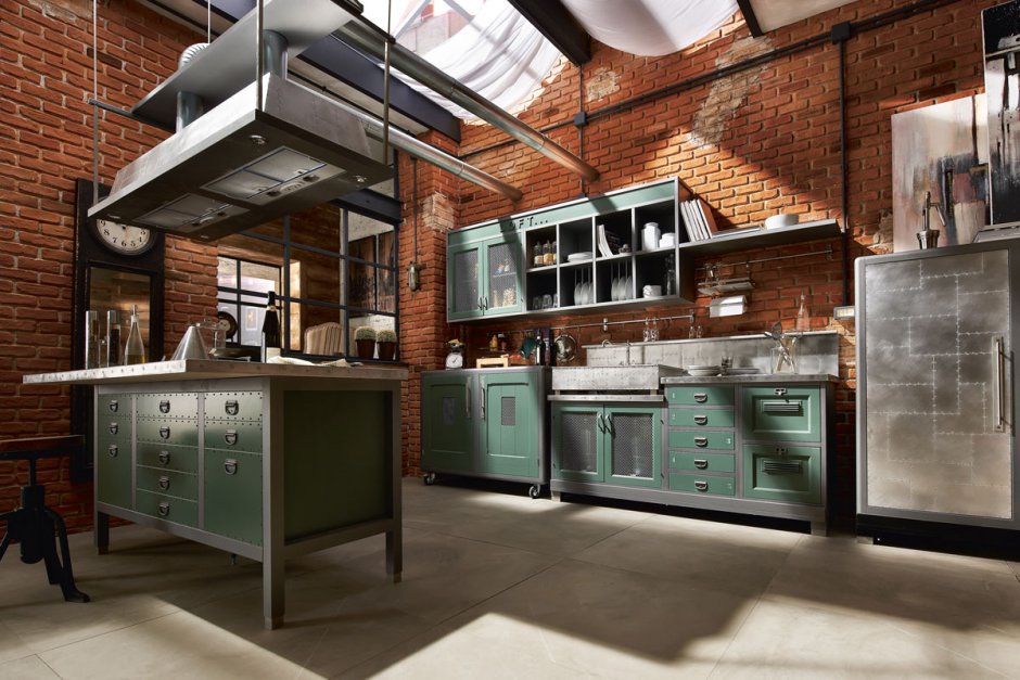 Кухни Loft cucine