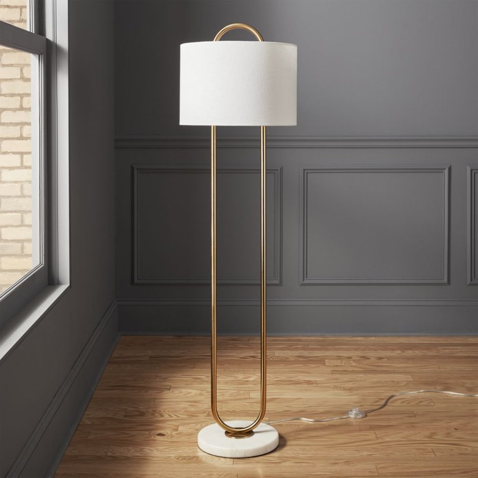 Cb2 Exclusive Top Warner Floor Lamp
