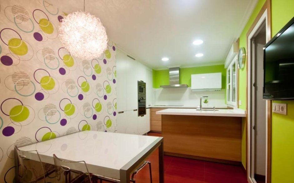 Обеденная зона в частном доме