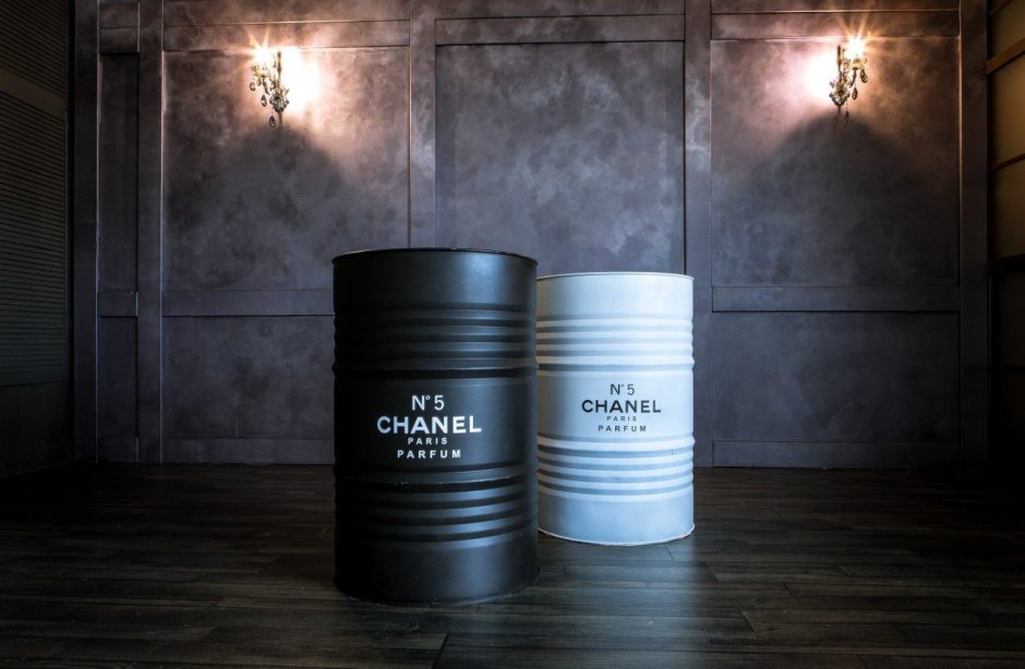 Декоративная бочка Chanel