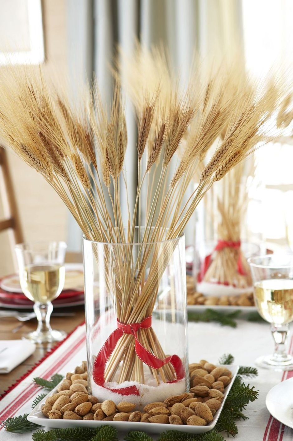 Декор из пшеницы