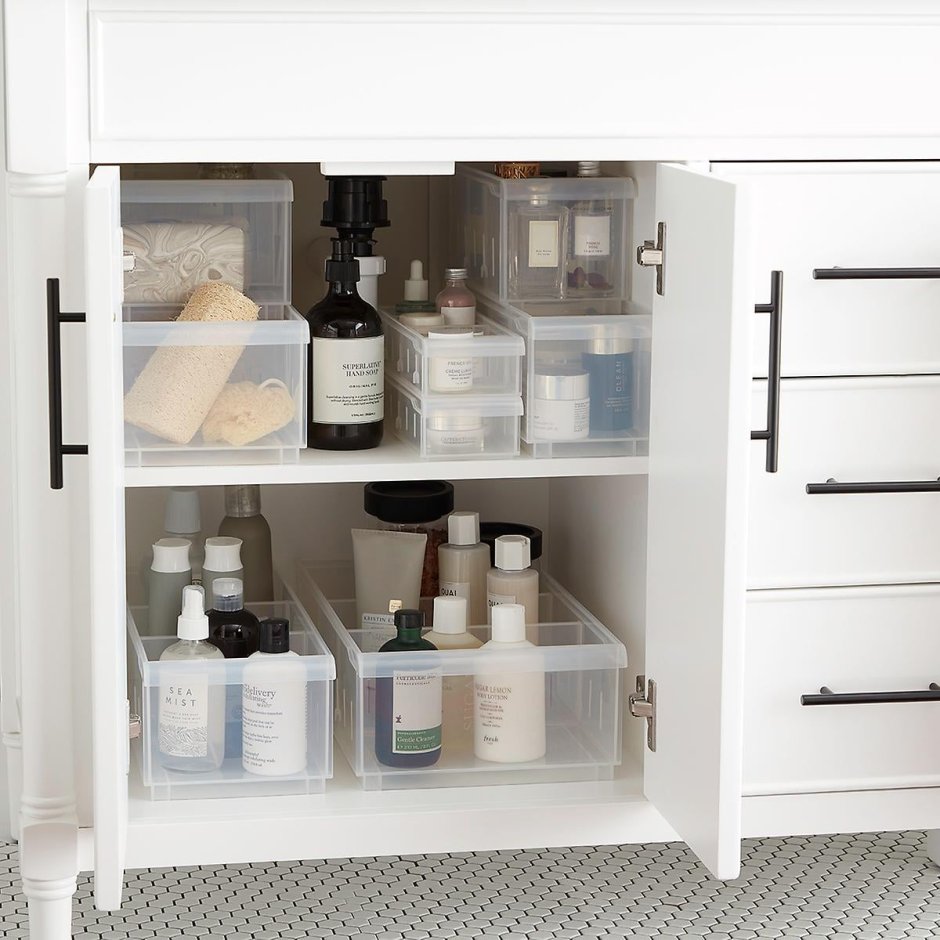 Bathroom Cabinet Organizers and Storage