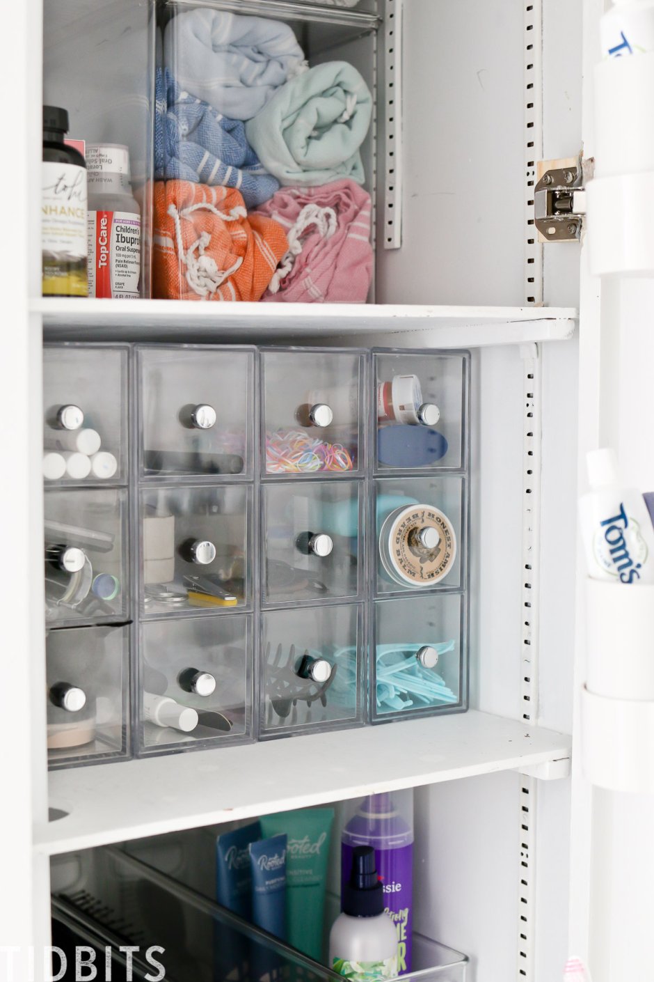 Органайзер для хранения в ванную