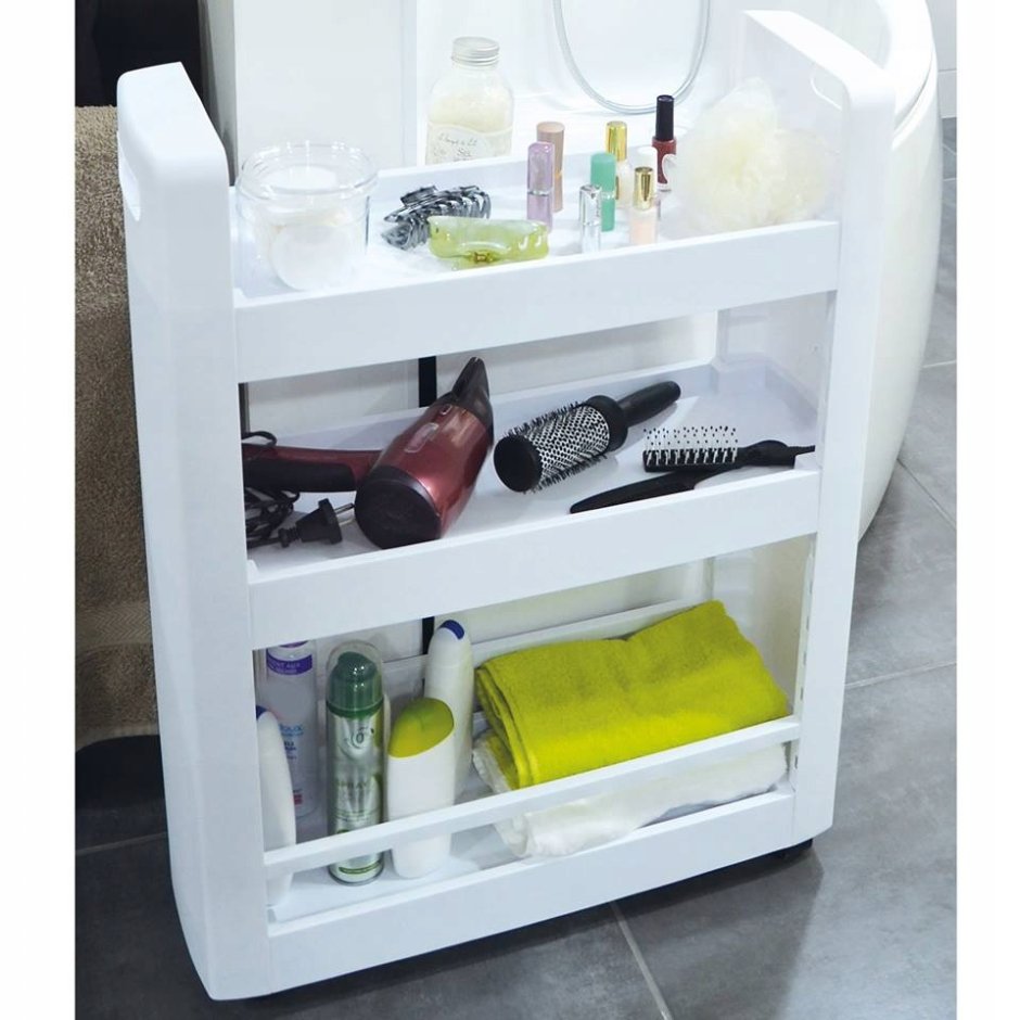 Выдвижная полка для ванной