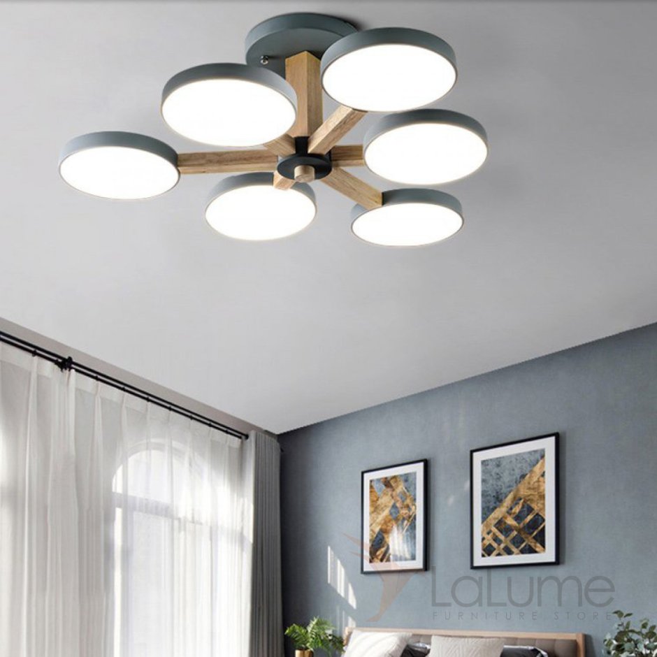 Голубая люстра