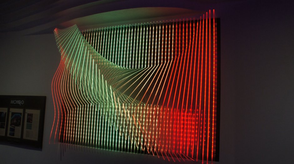 Световые led панели на стену