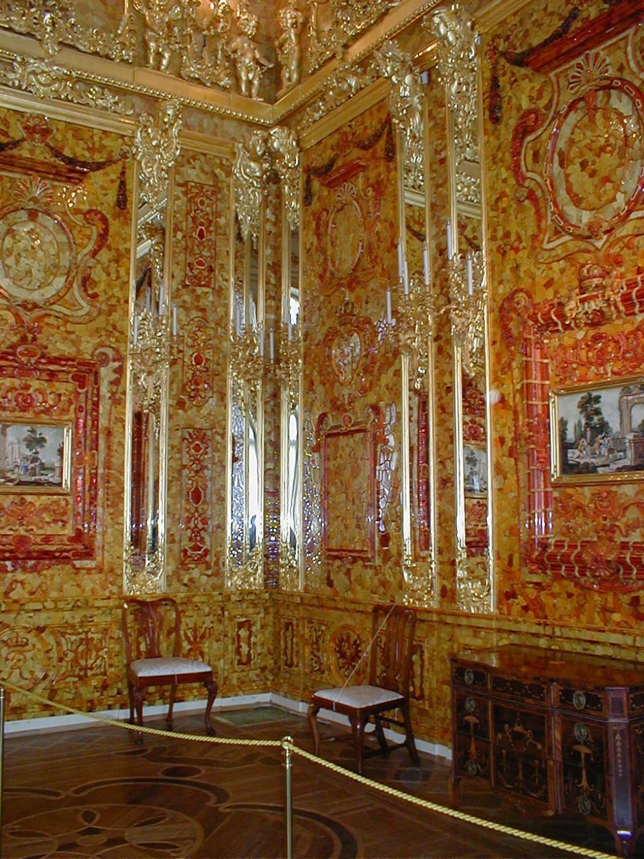 Янтарная комната в Санкт-Петербурге