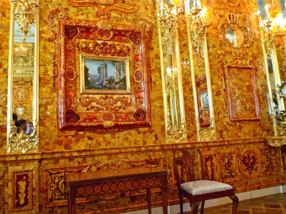 Убранство (Янтарная комната, Золотая палата).