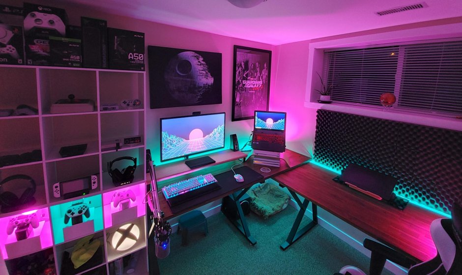 Красивые компьютерные комнаты