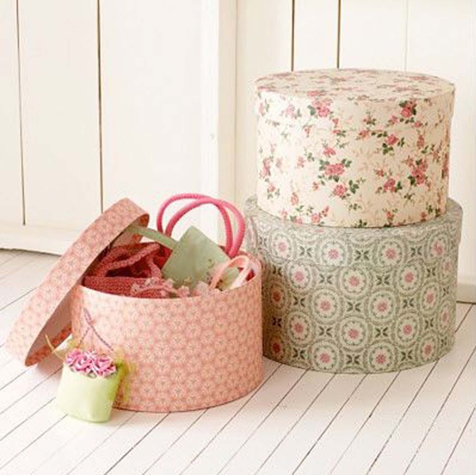 Декоративные коробочки для интерьера