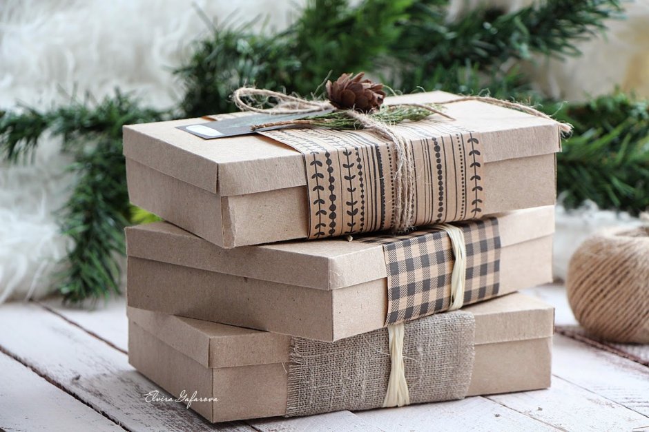 Подарки и упаковка